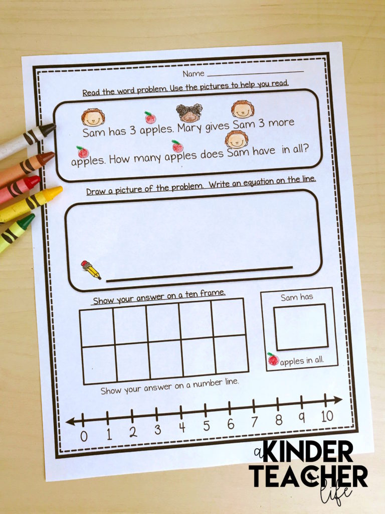 Word Problems Using Multiple Strategies Worksheets