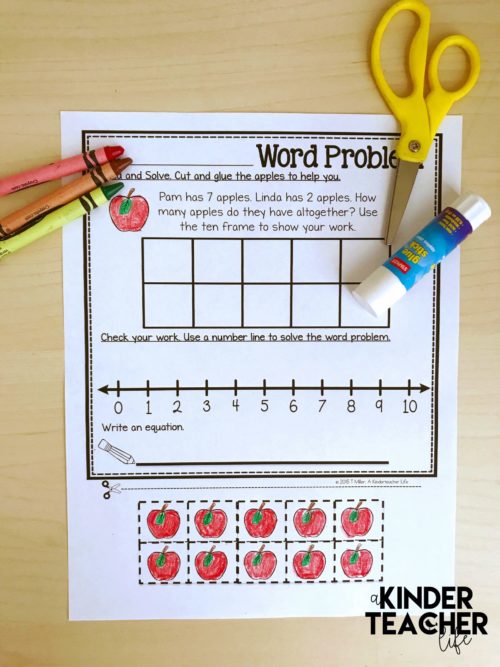 Solve Word Problems Using Multiple Strategies - A Kinderteacher Life