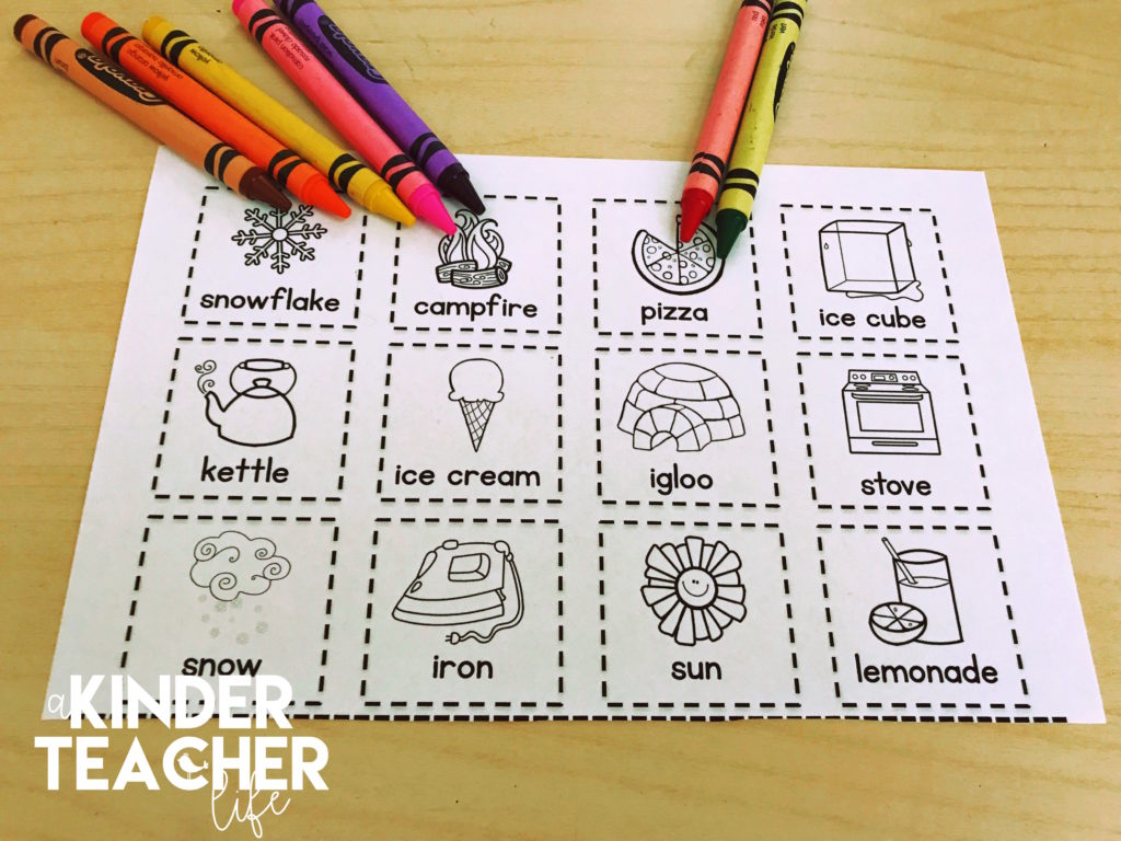 Sort Worksheets - Hands-on sort worksheets for primary students