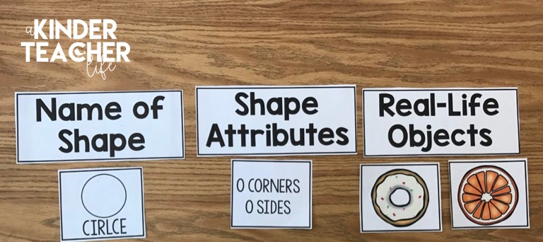 Shape Sort activity