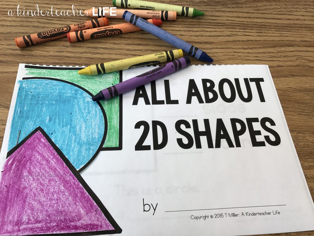 2D Shape booklet