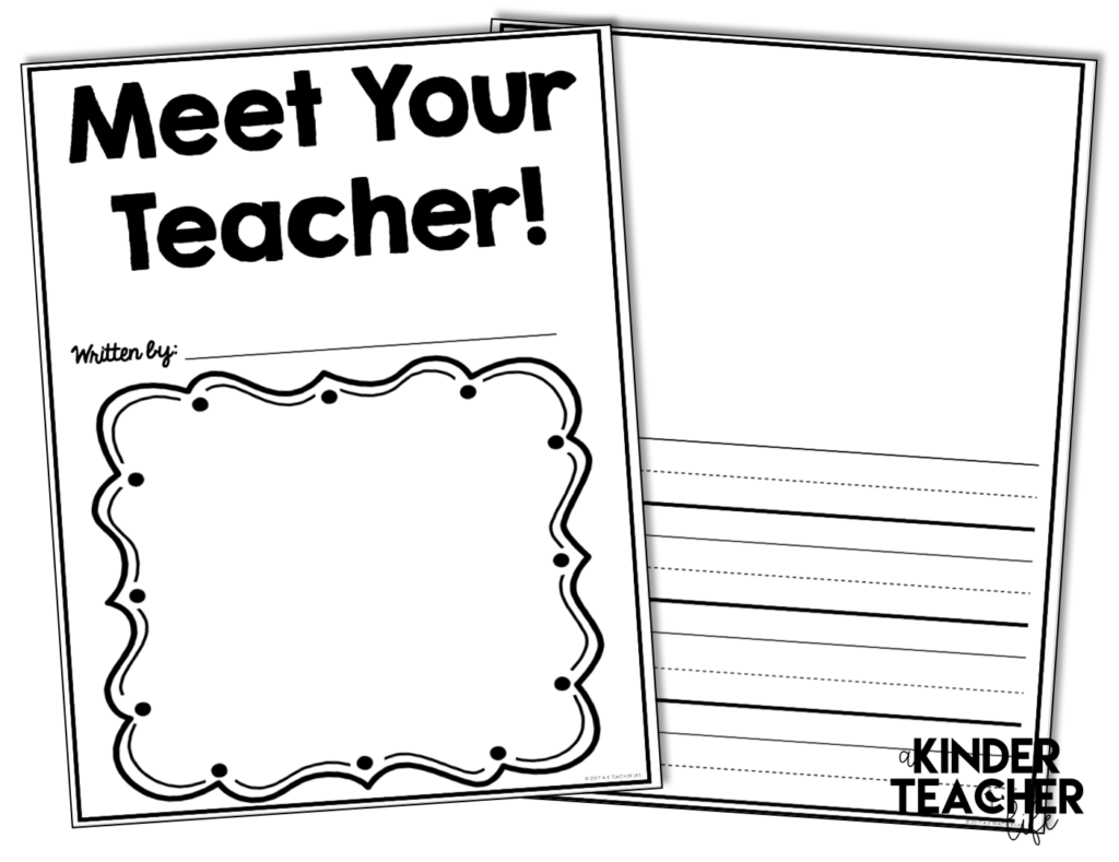 Free Meet the Teacher Book