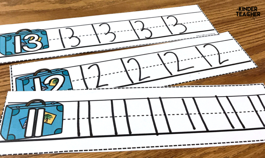 Decomposing numbers into ten and some ones 