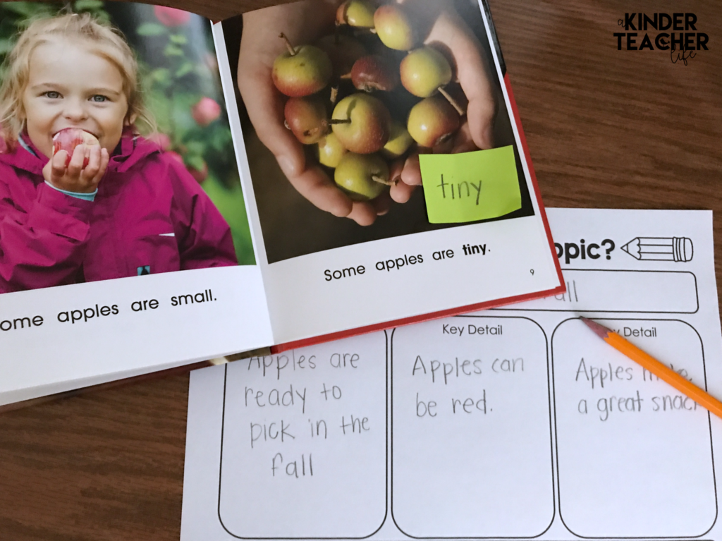 Strategies to teach primary students how to identify the main topic in a non-fiction text