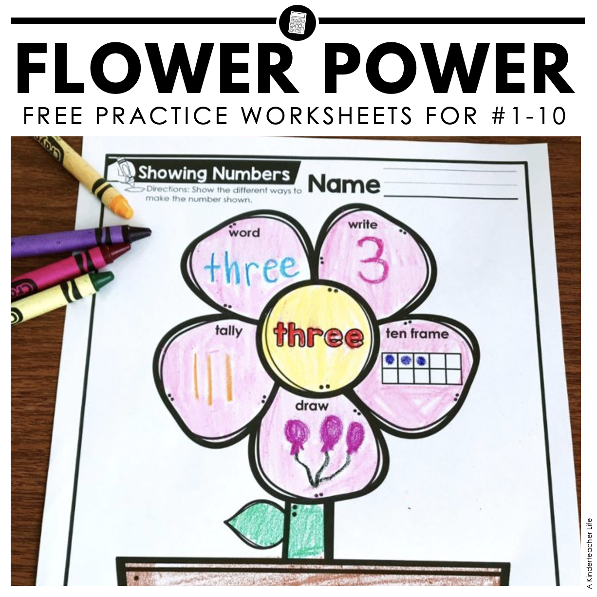 Represent Numbers Different Ways Printables (Freebie)