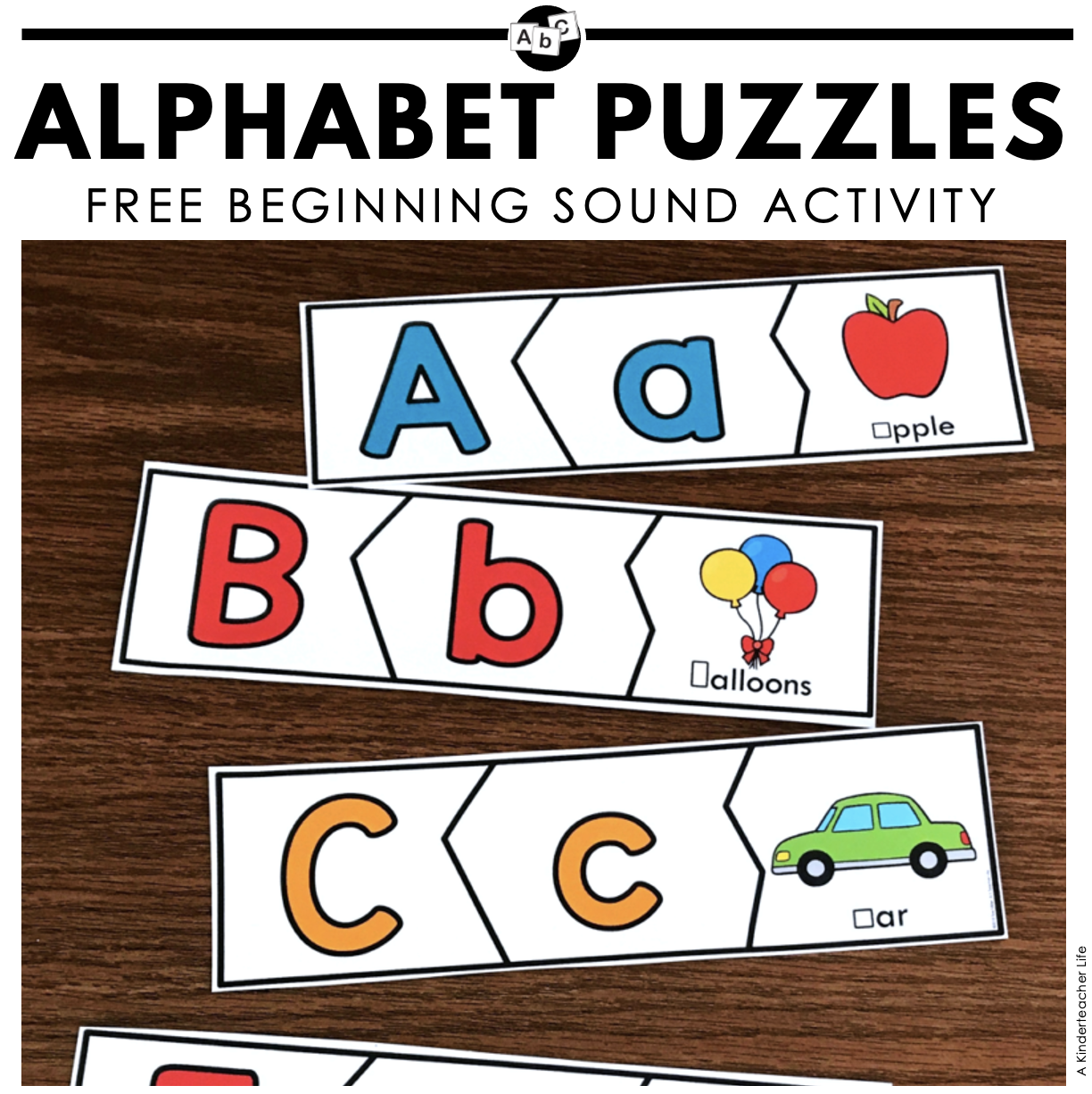 Alphabet Puzzles FREEBIE