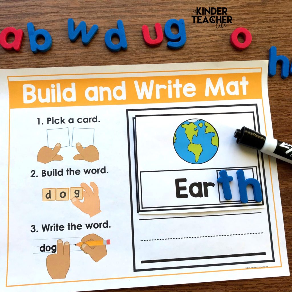 Build and Write - Digraphs 