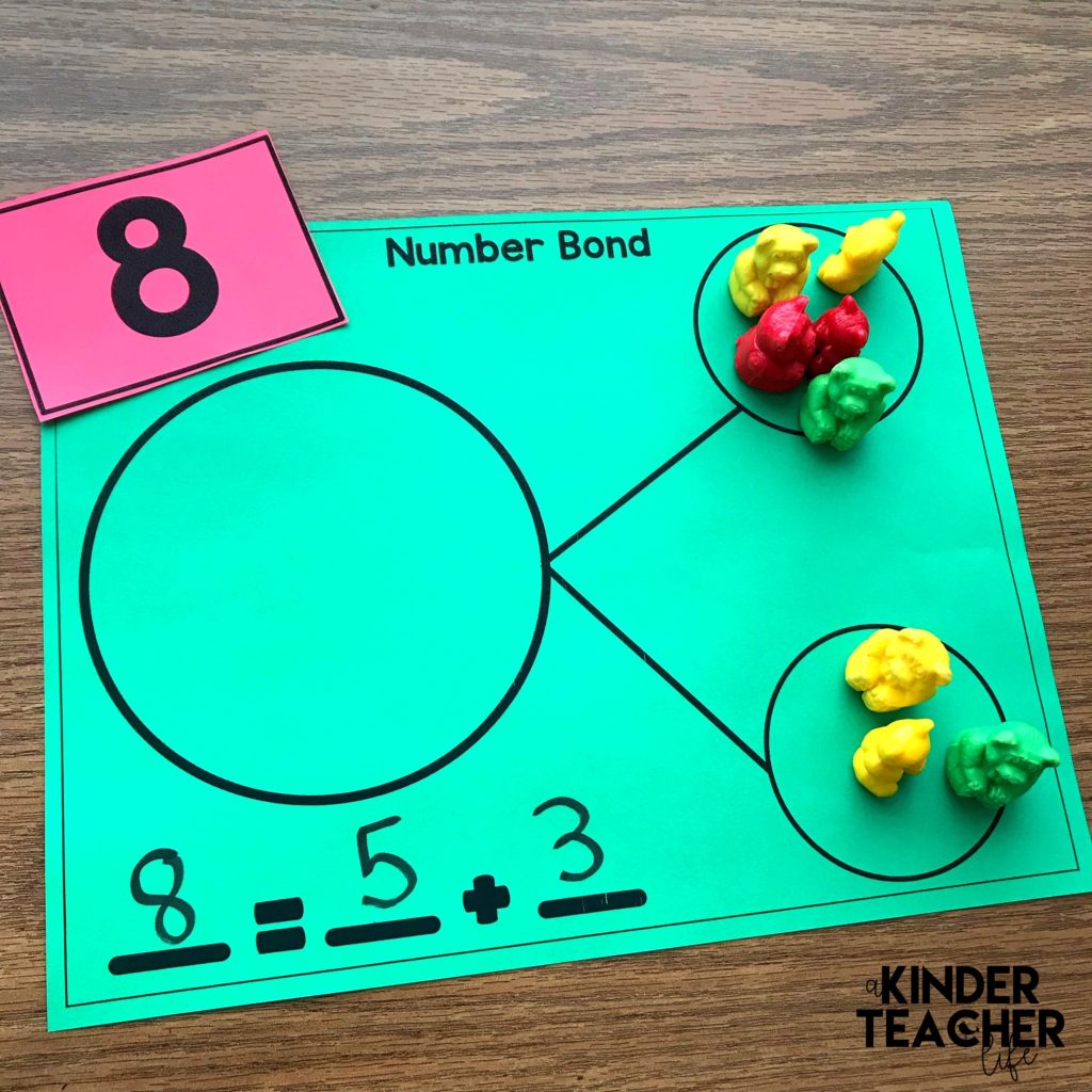 Decomposing numbers between 5 and 10 using hands-on, engaging games and activities. Students will practice decomposing a number in more than 1 way, finding the number that makes 10 and solve word problems. 