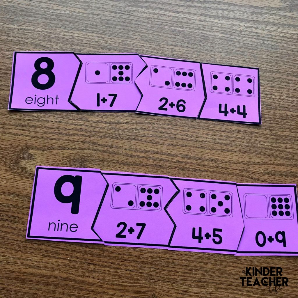 Decomposing numbers between 5 and 10 using hands-on, engaging games and activities. Students will practice decomposing a number in more than 1 way, finding the number that makes 10 and solve word problems. 