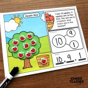 Decomposing Math Center Activities - A Kinderteacher Life