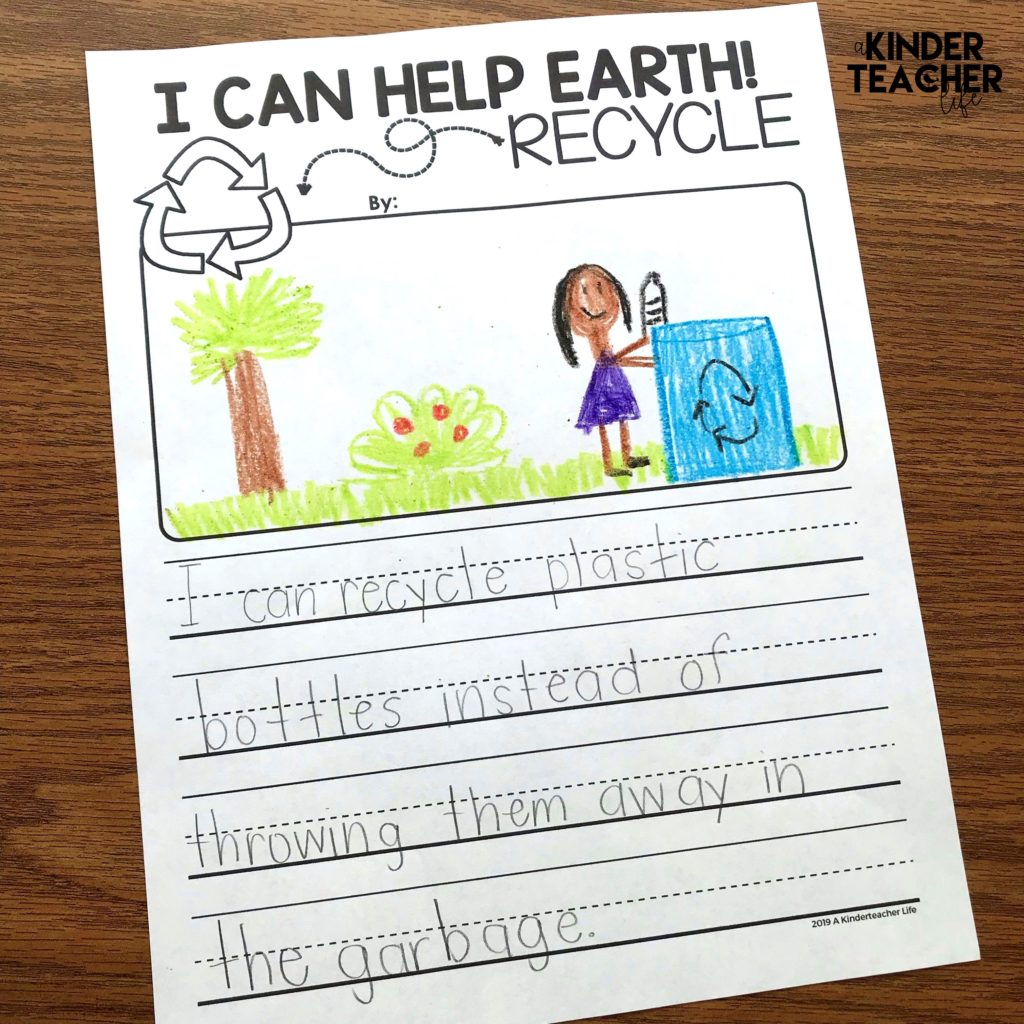 Free Earth Day writing prompts! 