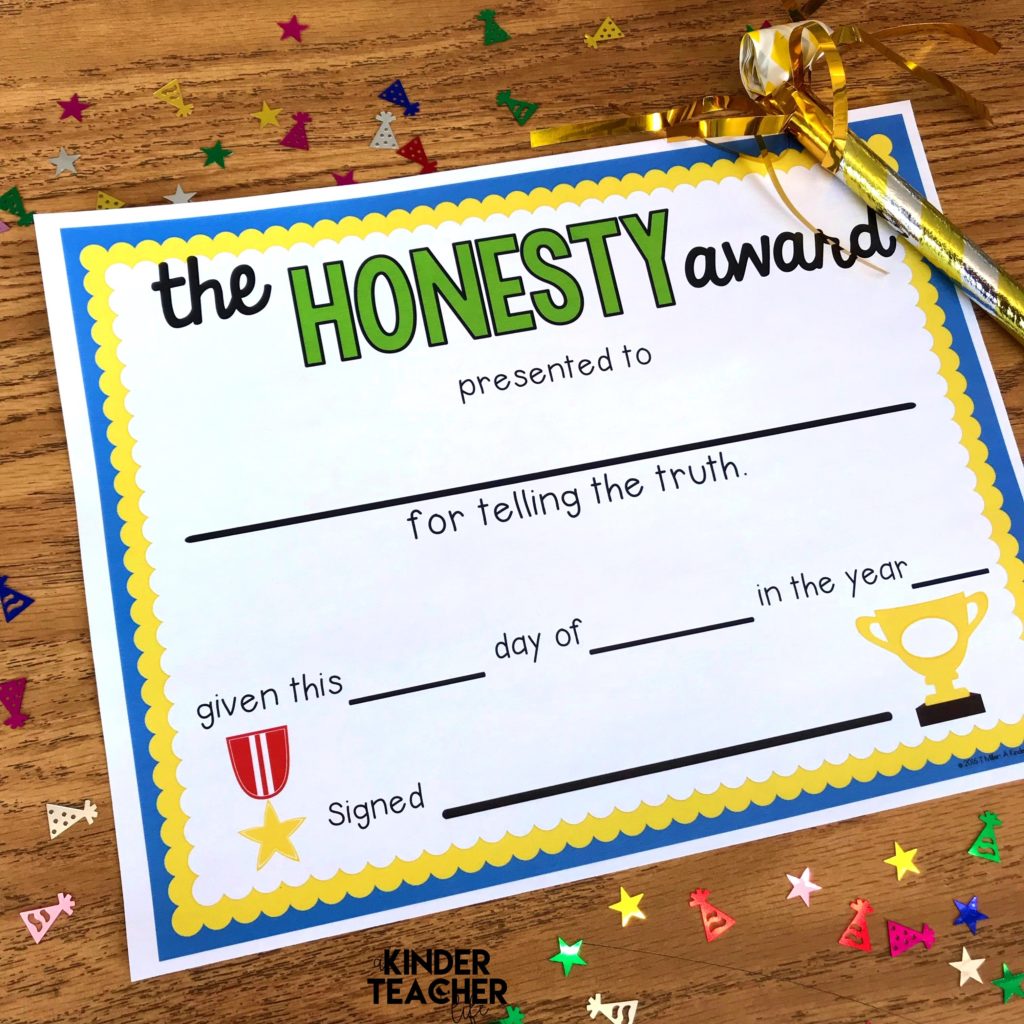 These are great awards to give students monthly or at the end of the year to celebrate their good character! Students will appreciate you acknowledging their positive character traits! 