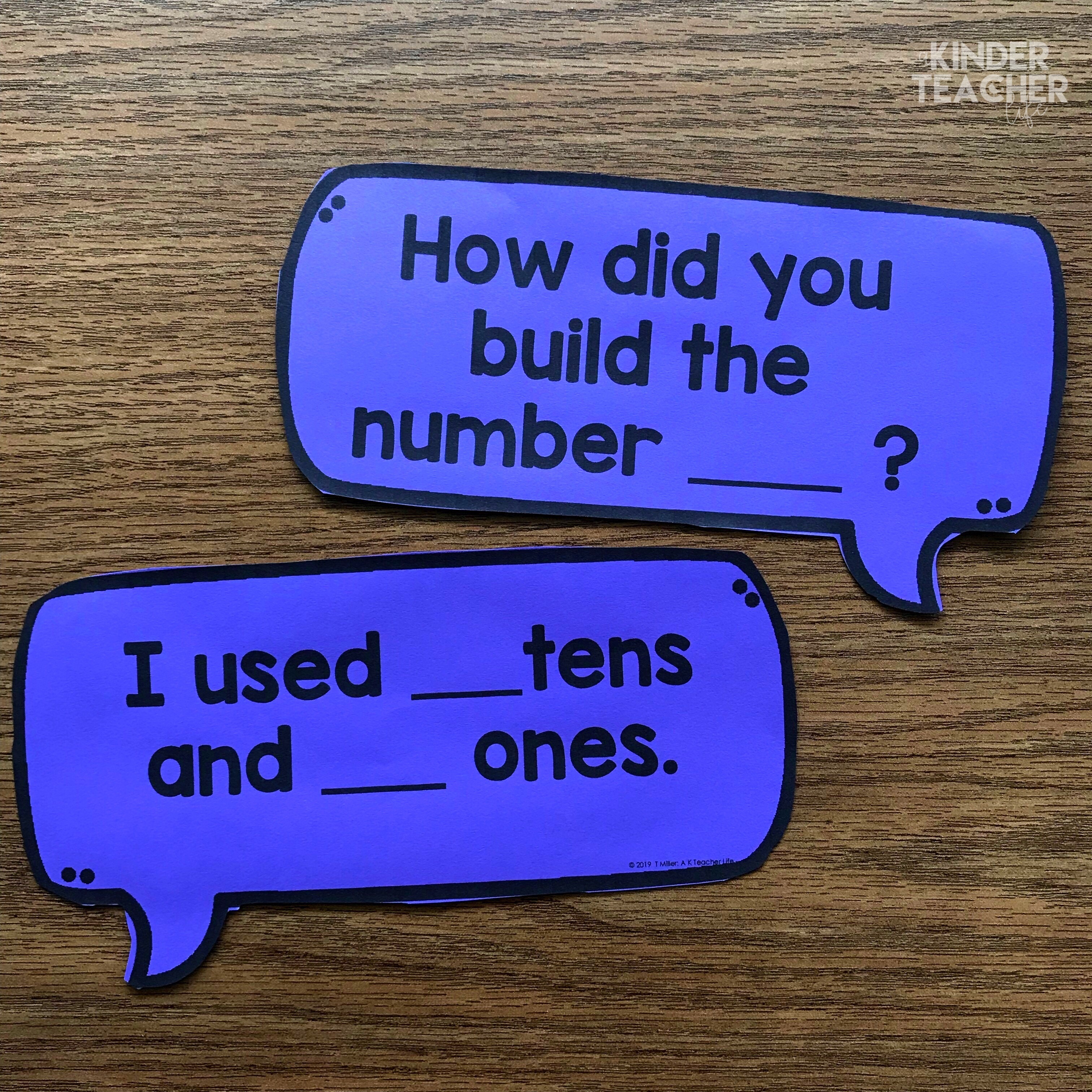 Place Value Math Center games  for first graders! 22 hands-on math center activities that will teach students how to write, model and draw 2-digit numbers using tens and ones. 