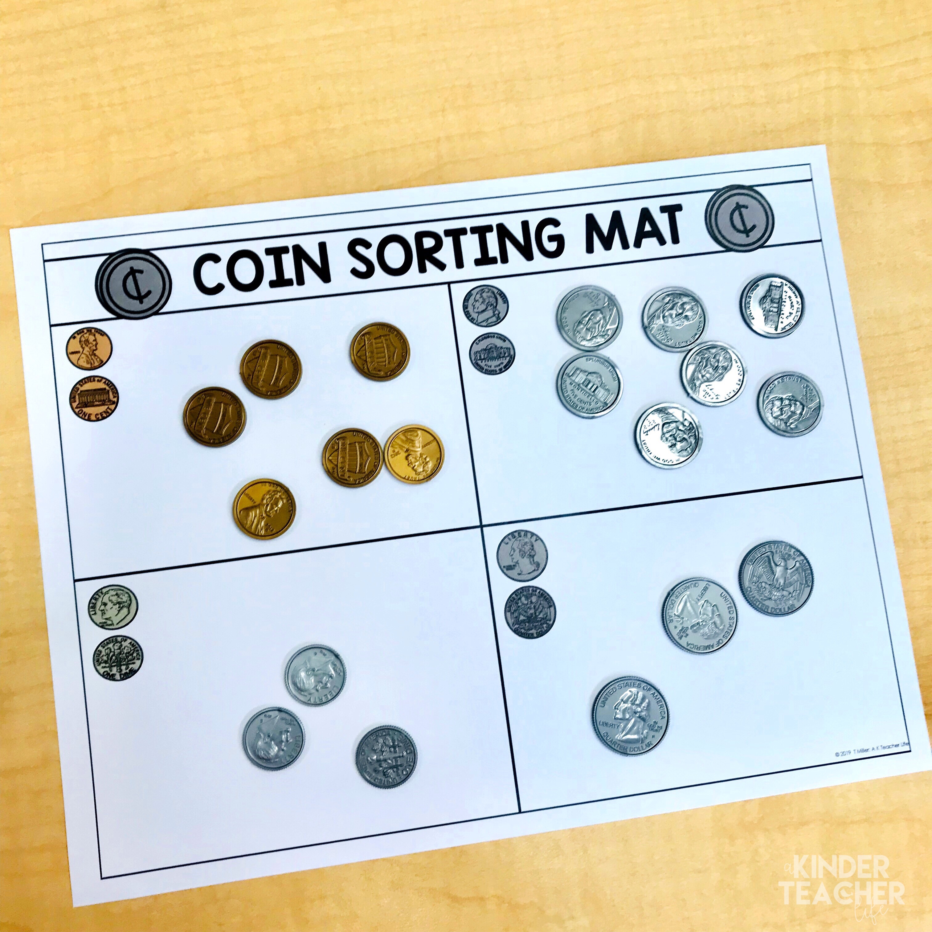 Money Math Center Activities For First Graders A Kinderteacher Life