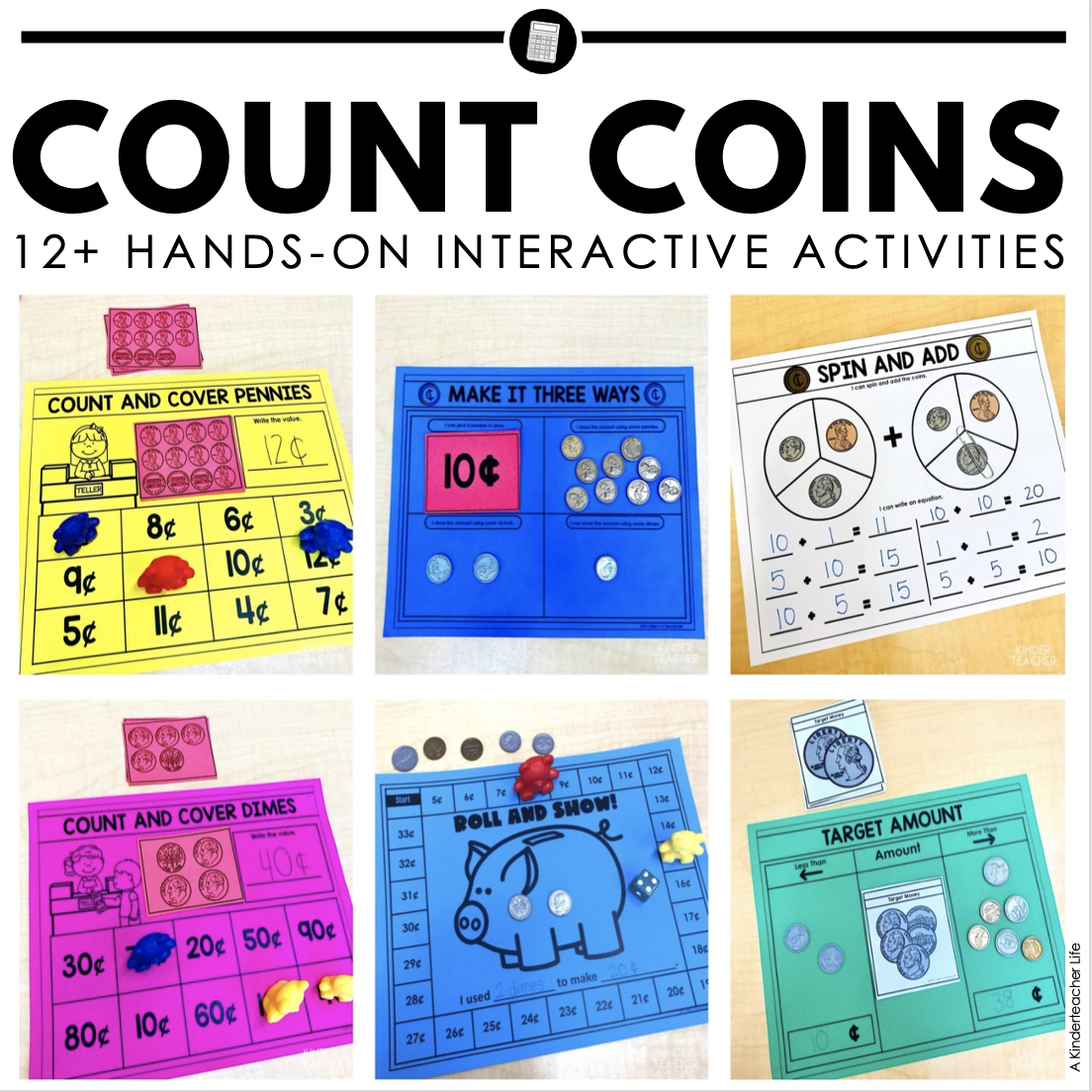 Money Math Center Activities For First Graders