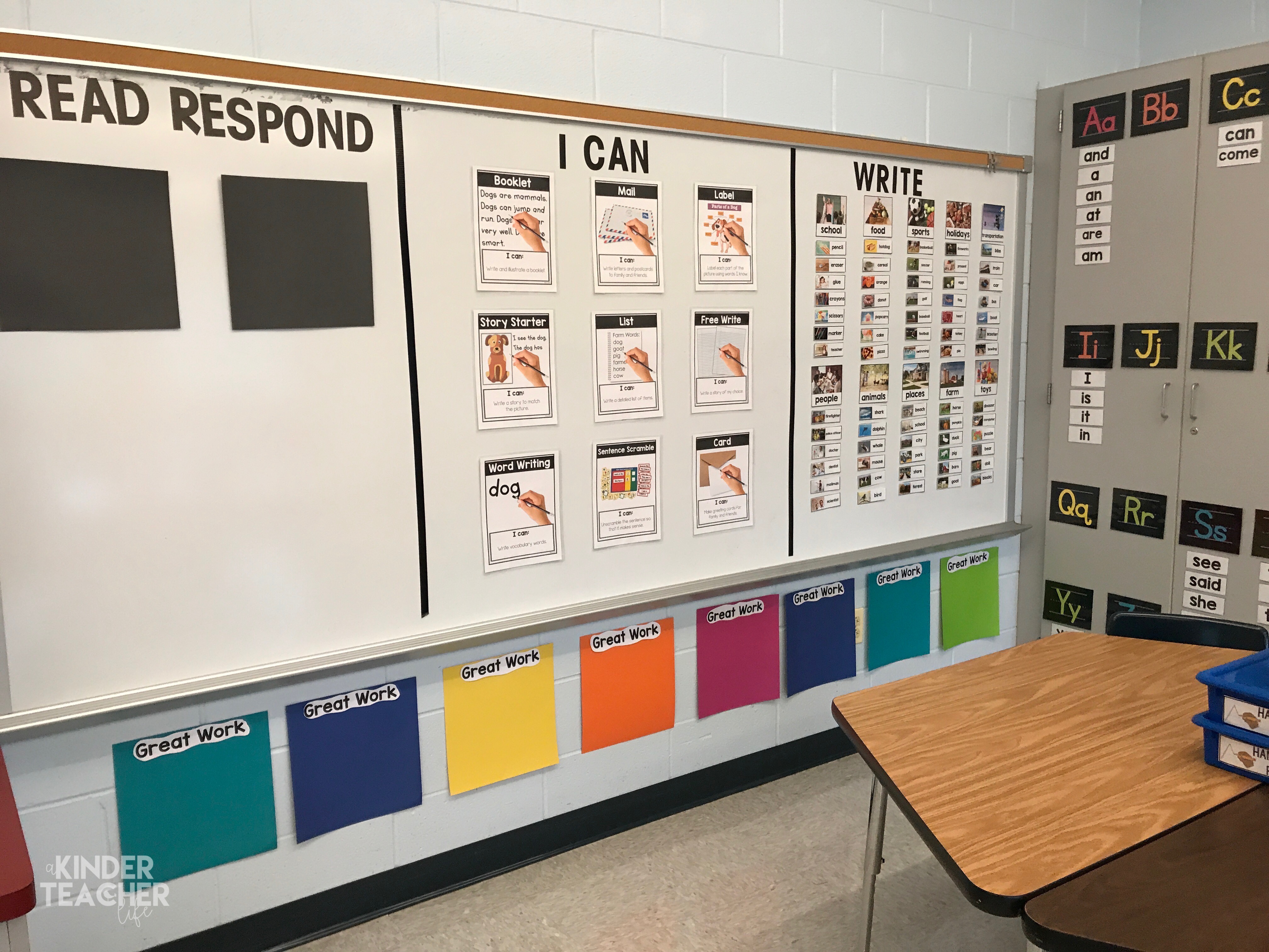 Here's my classroom set-up for the year! Read the article to see how I set up my classroom, literacy and math centers! 