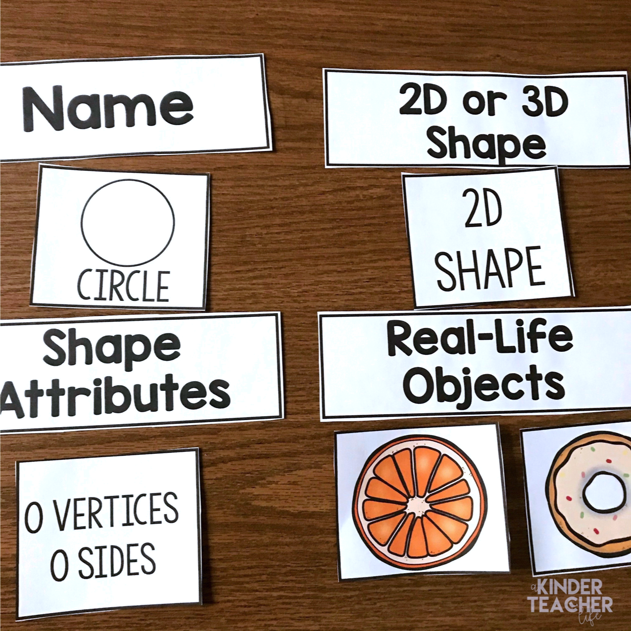 2D shape picture sort 