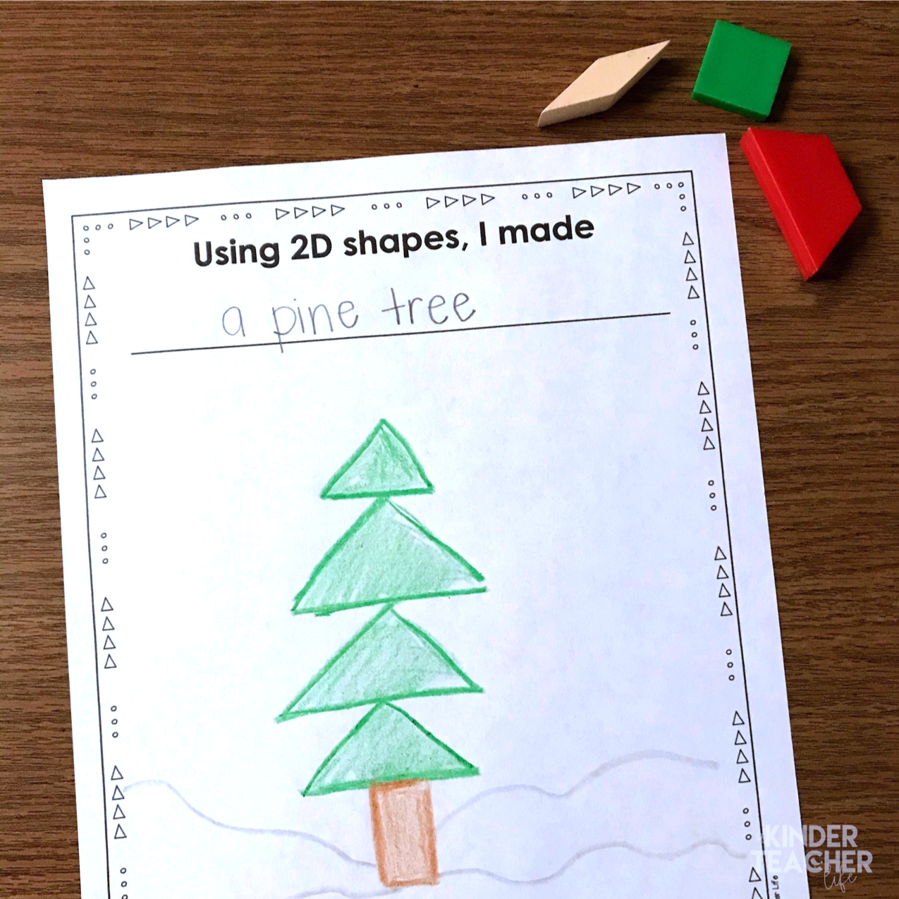 Create a 2D shape class book 