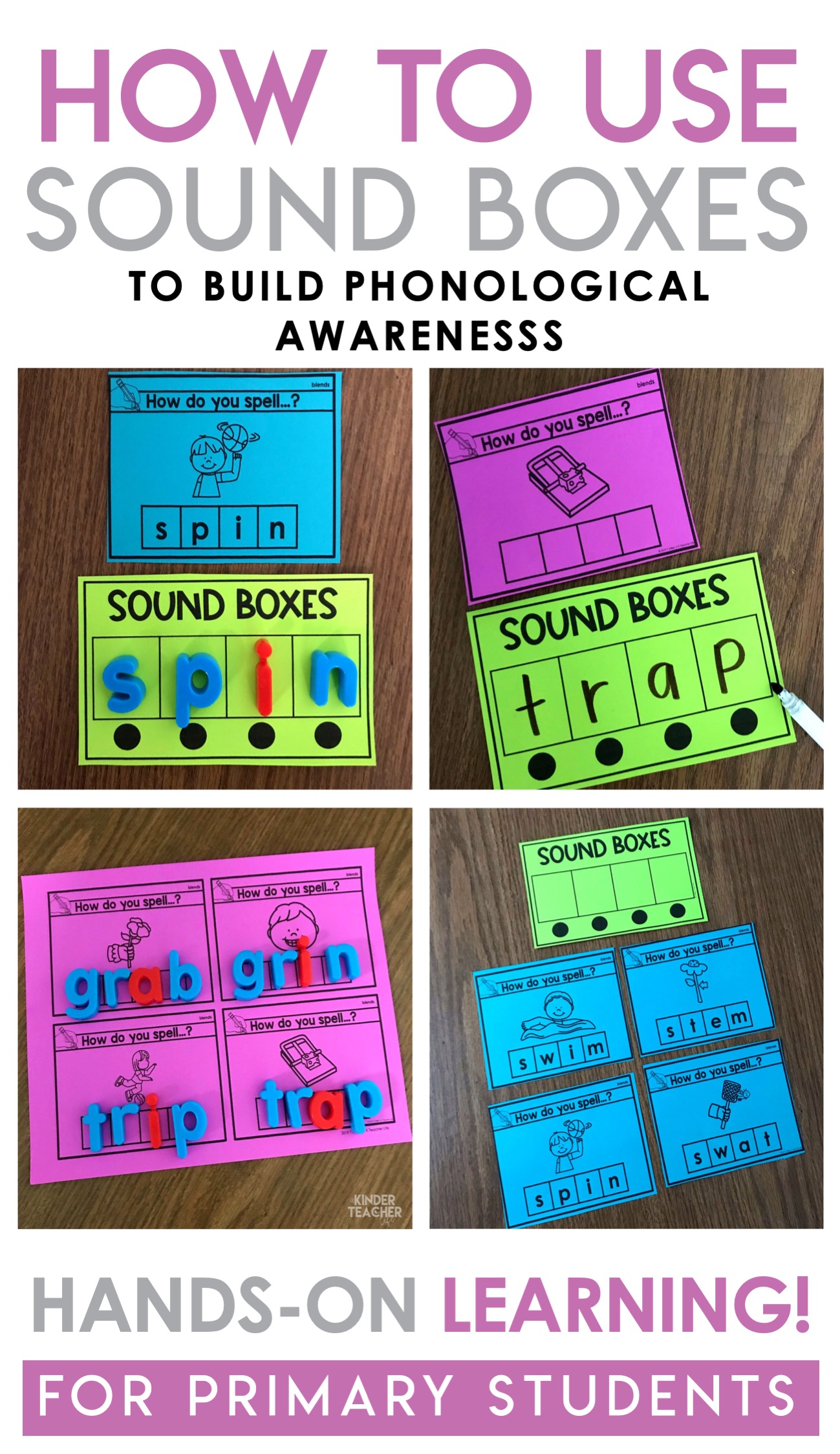 Sound boxes are a great tool to help students to practice writing sounds they hear in the correct sequence. Read this blog post to learn how you could incorporate Sound Boxes into your guided reading instruction! 