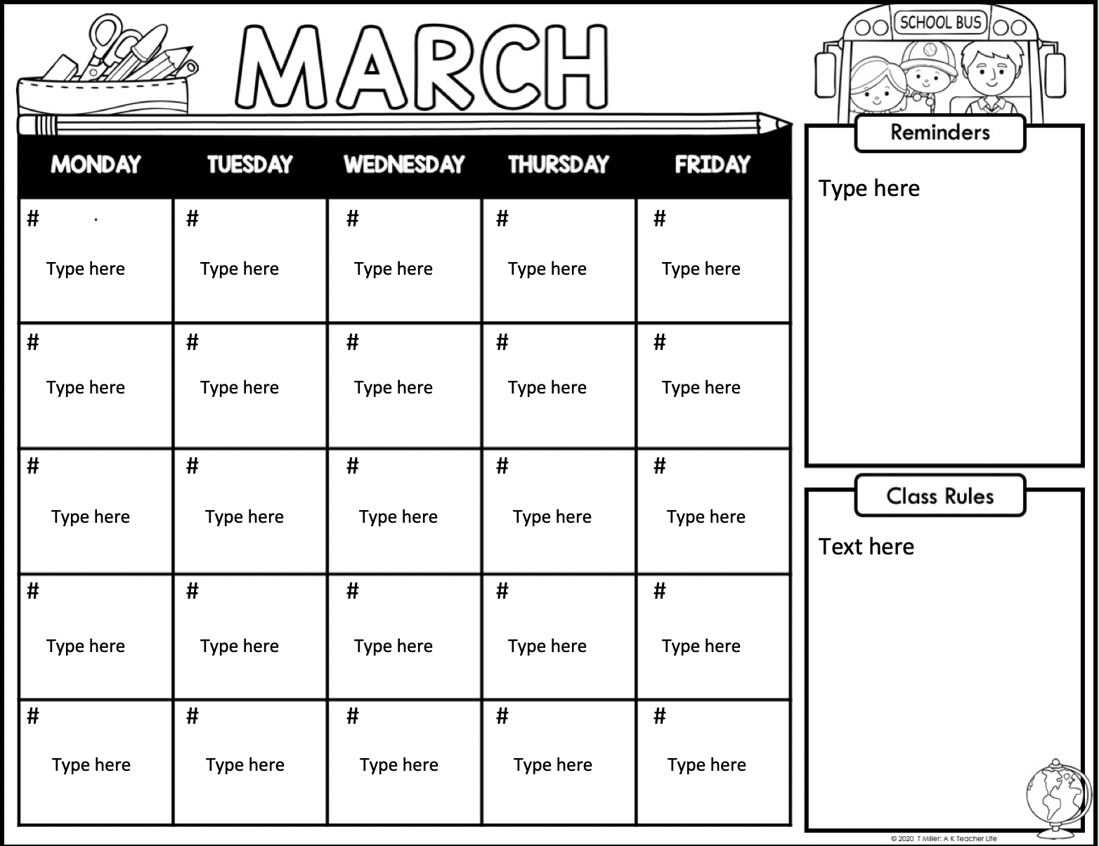 free-editable-monthly-class-calendars-a-kinderteacher-life