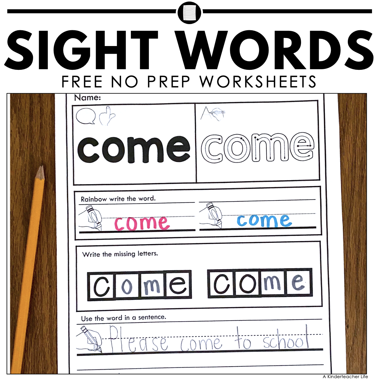 How to Introduce Sight Words