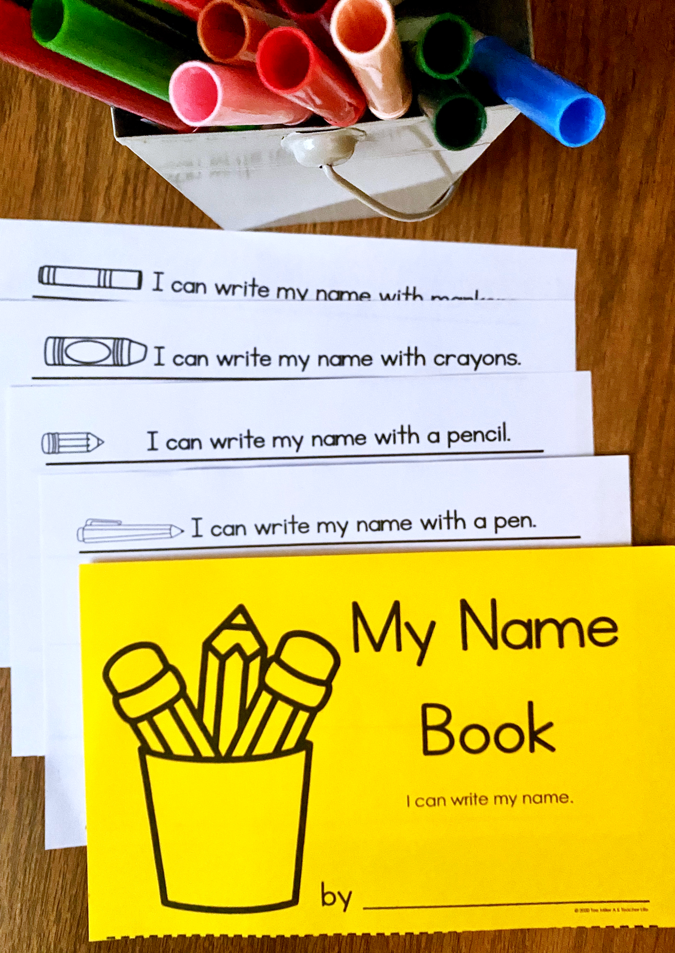 Your Name is a Song Writing Activity - A Kinderteacher Life