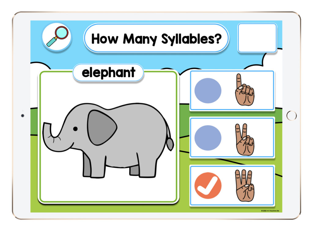 Learn about these beginning of the year digital phonics games made for Google Classroom. Students will develop their phonics skills by playing syllables, rhyming words, and beginning sounds activities. Download the freebie to try it out! 