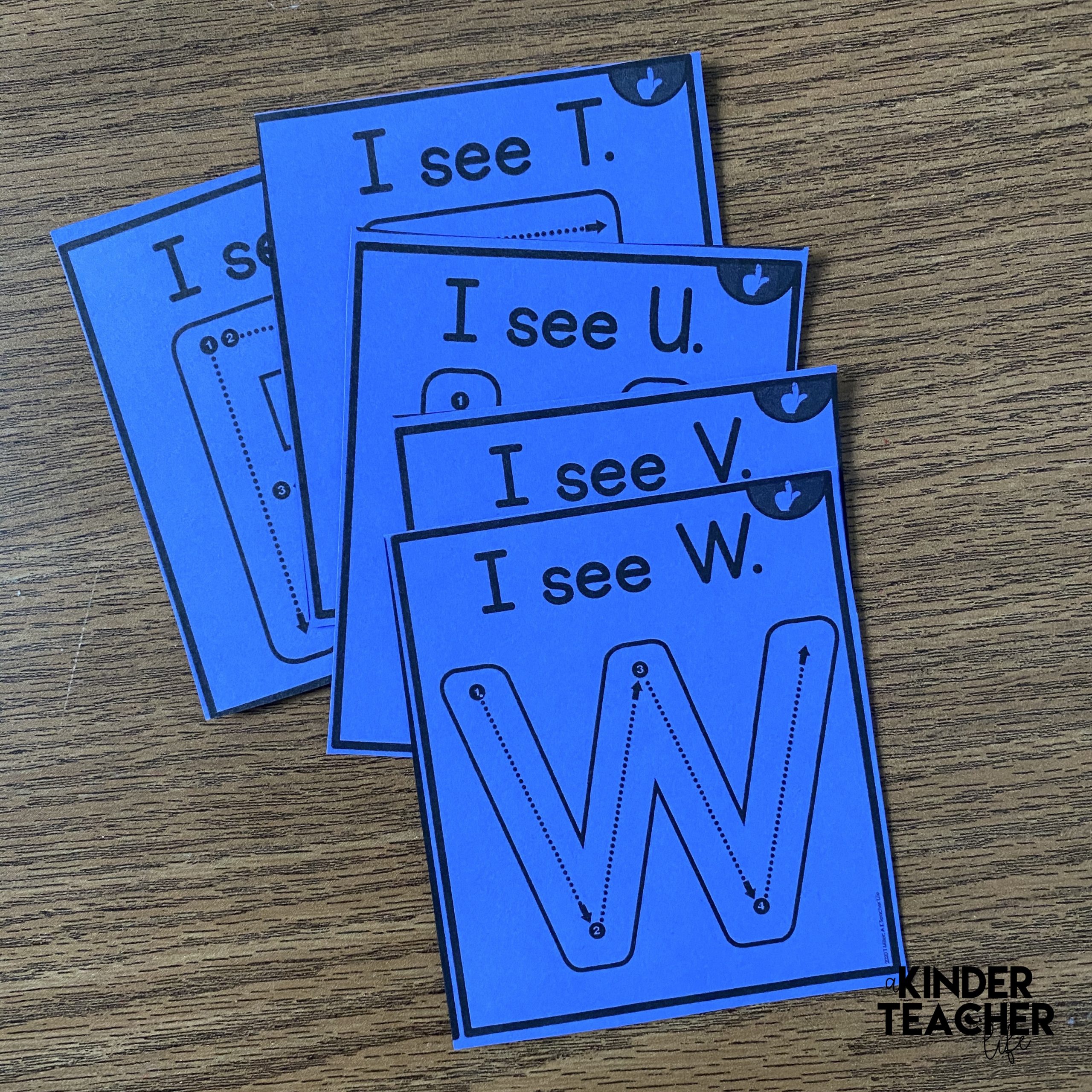 Finger Tracing Task Cards Freebie - Use your fingers to show correct numbers and letters formation.
