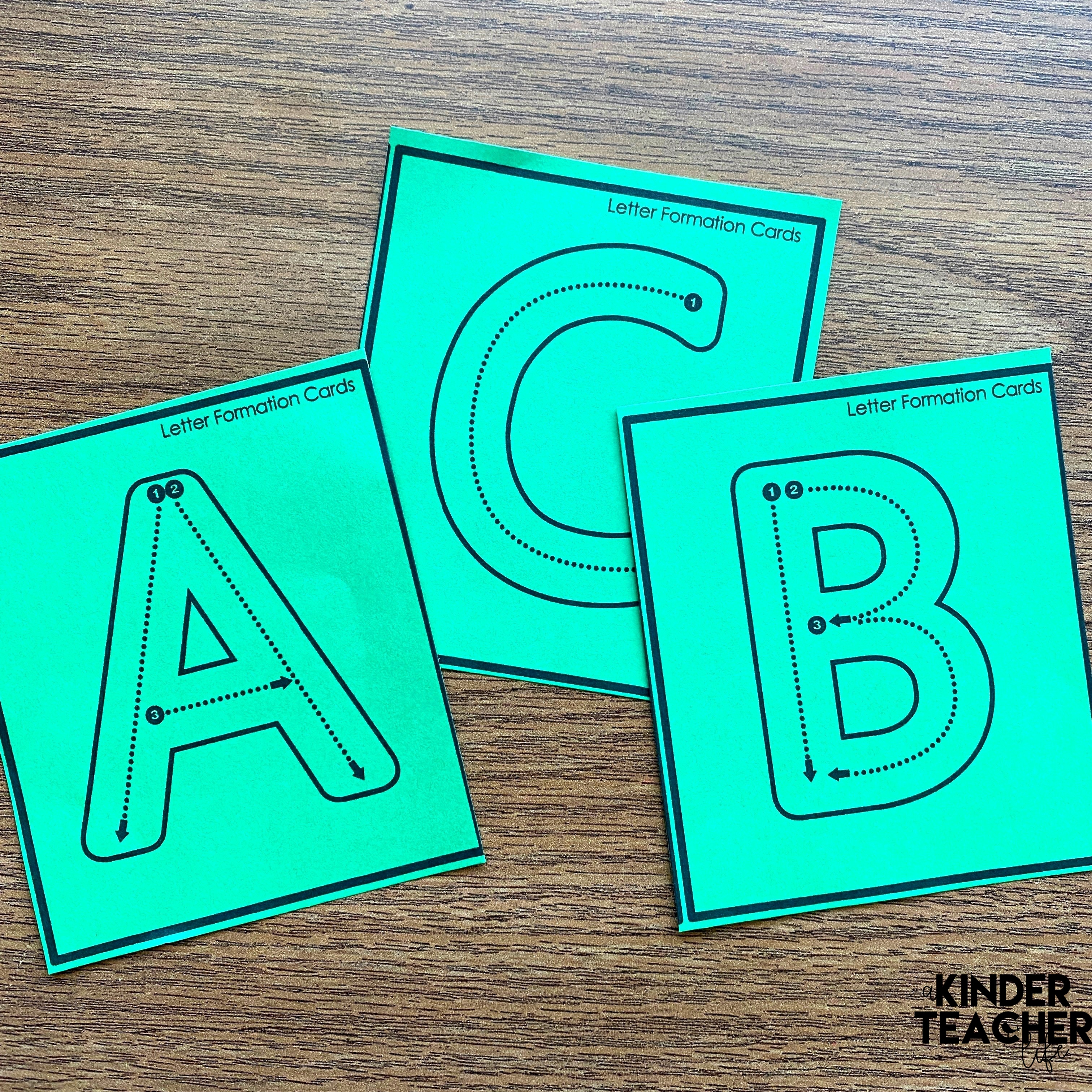 Letter Formation Cards 