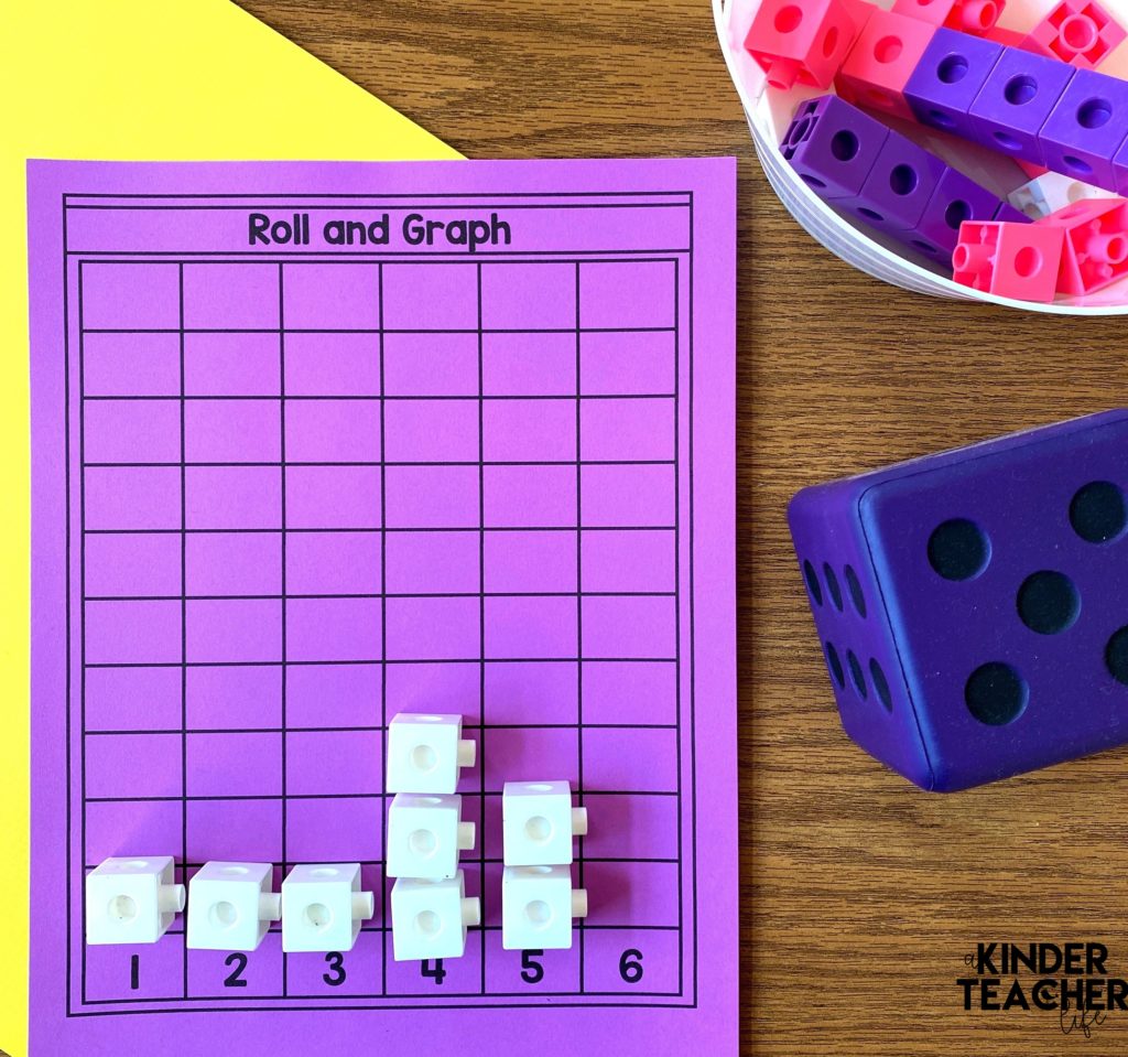 Hands-on graphing and data activities for kindergarten and first grade. 