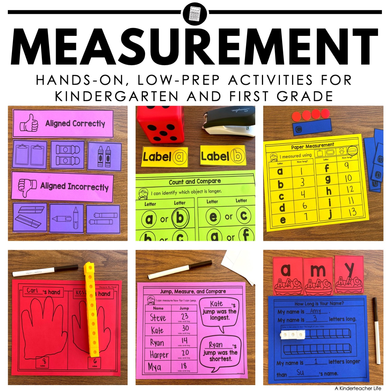 The Best Kindergarten Measurement Math Centers