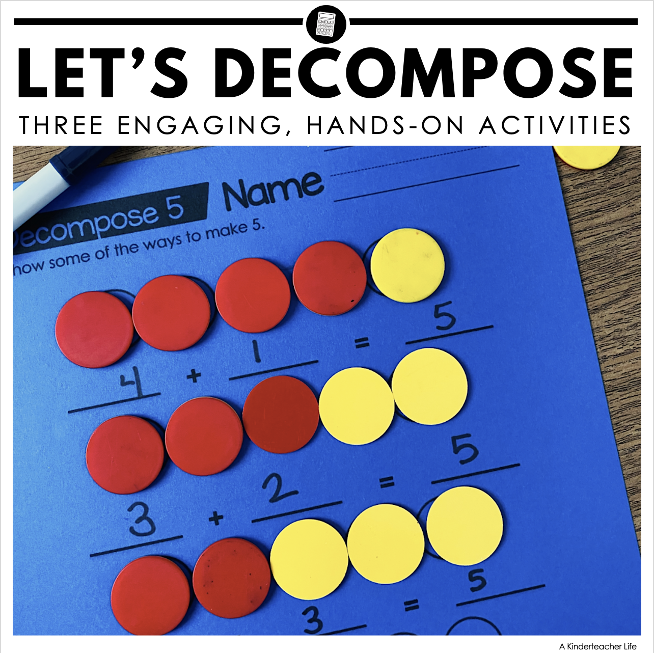 Three Engaging Decomposing Activities For Math Centers