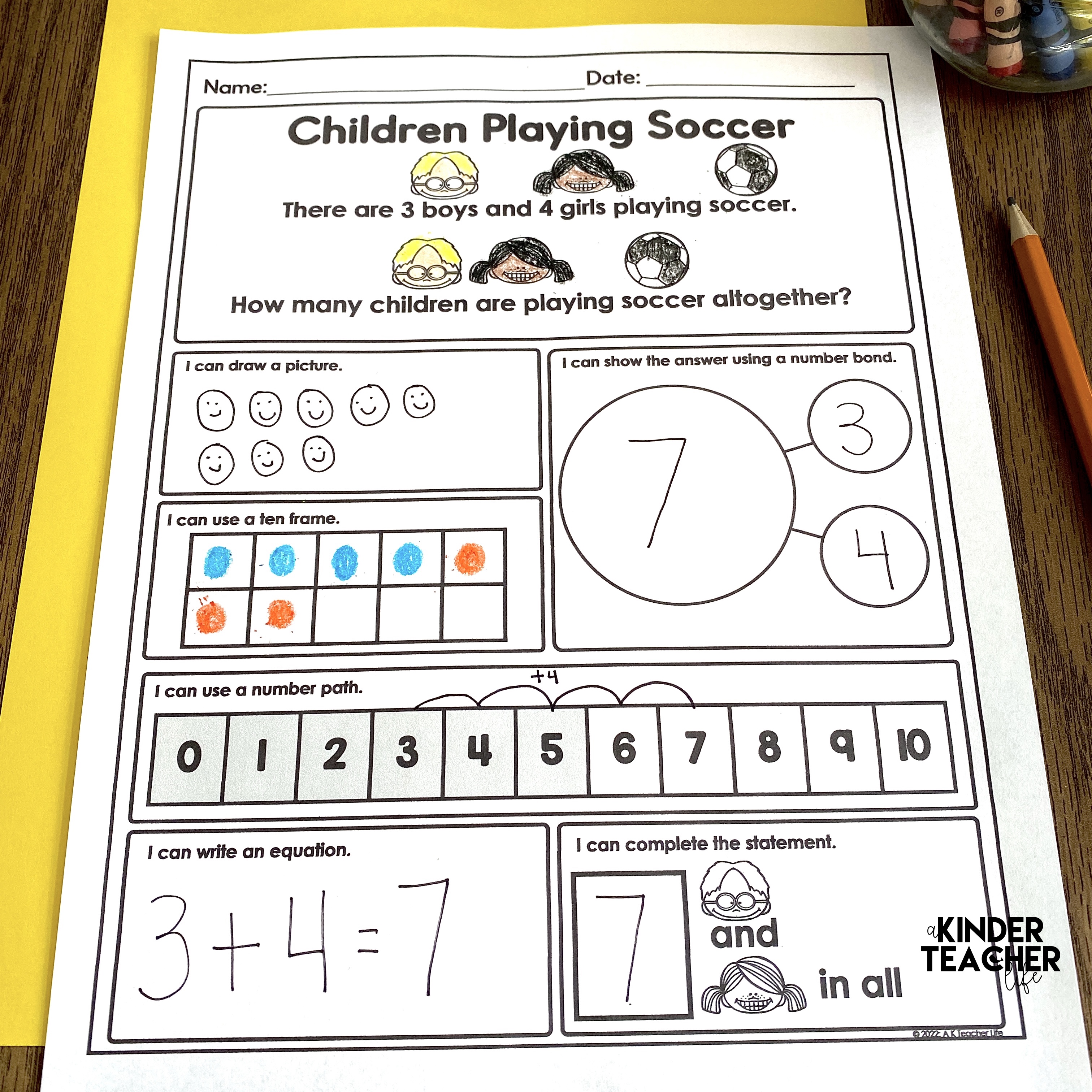 A New Way to Solve Math Problems - A Kinderteacher Life