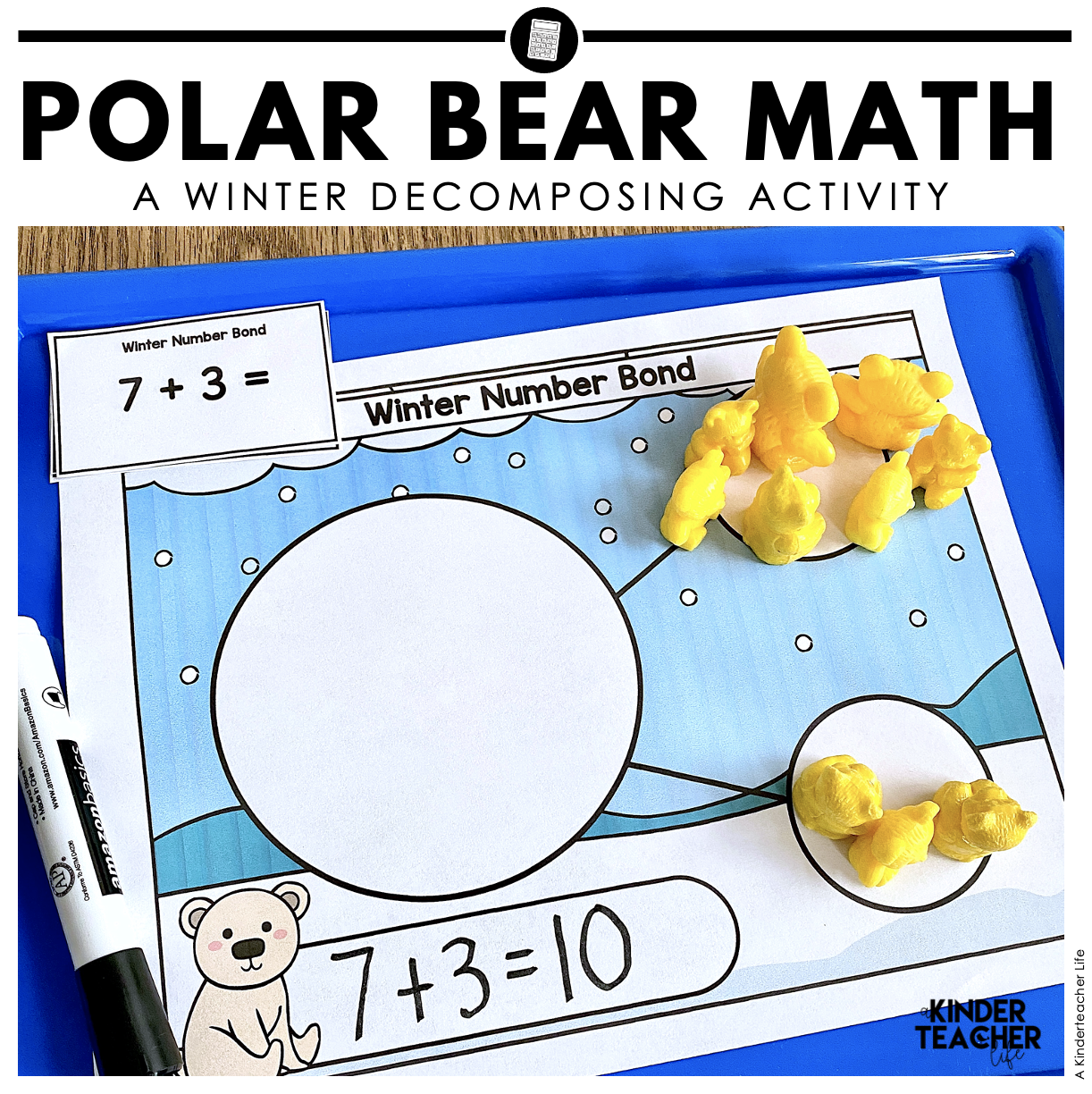 Polar Bear Number Bond Addition Activity