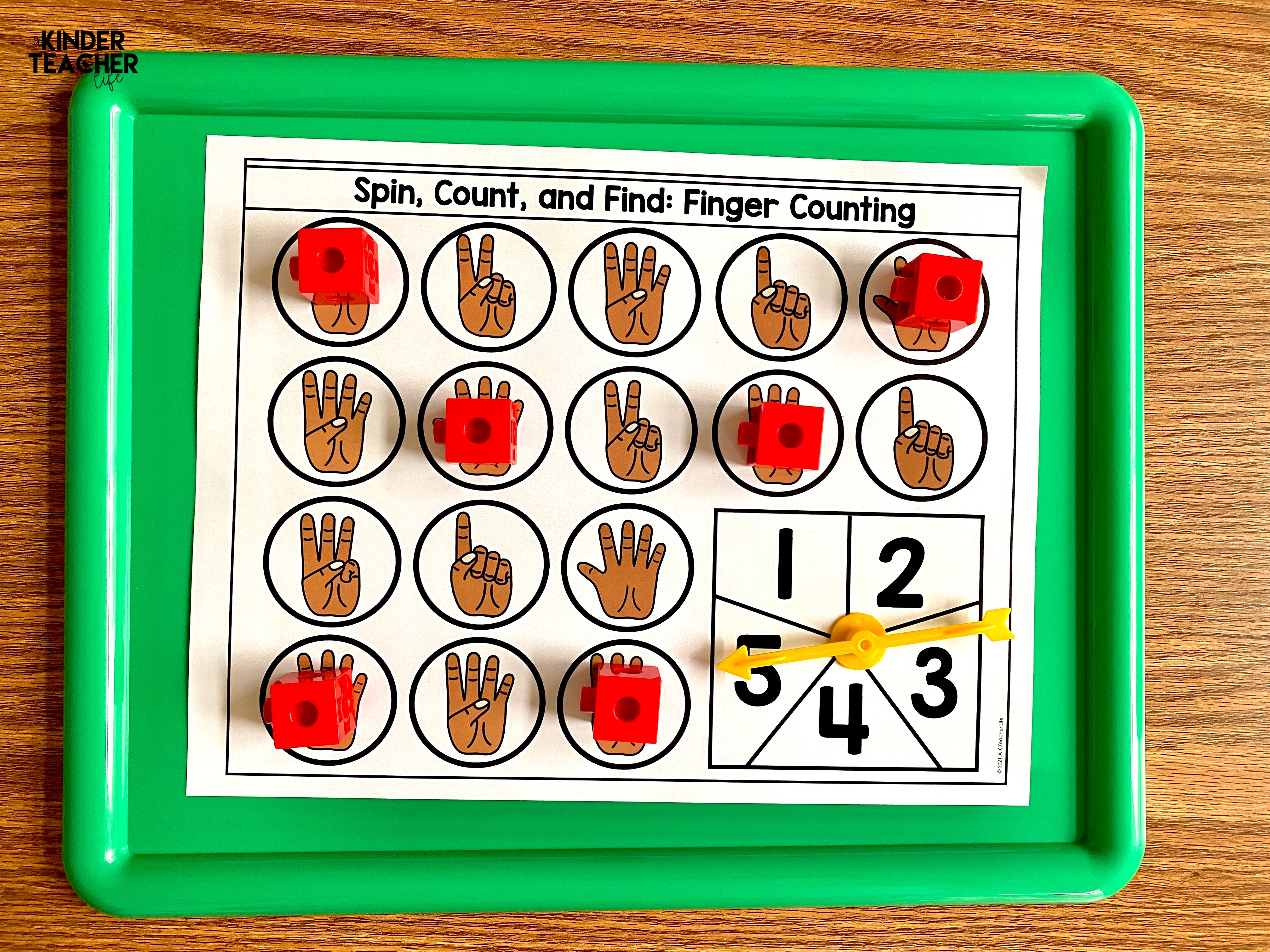 counting activity - PreK Math Activities