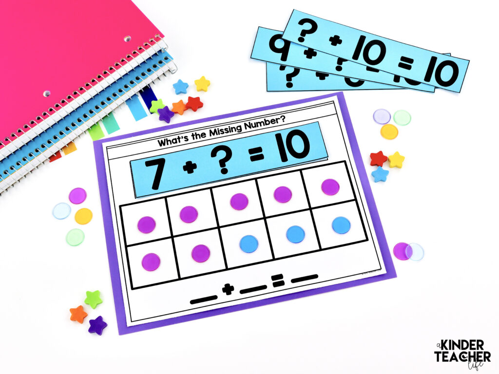 STRATEGIES TO TEACH COMPOSING AND DECOMPOSING NUMBERS - A Kinderteacher Life