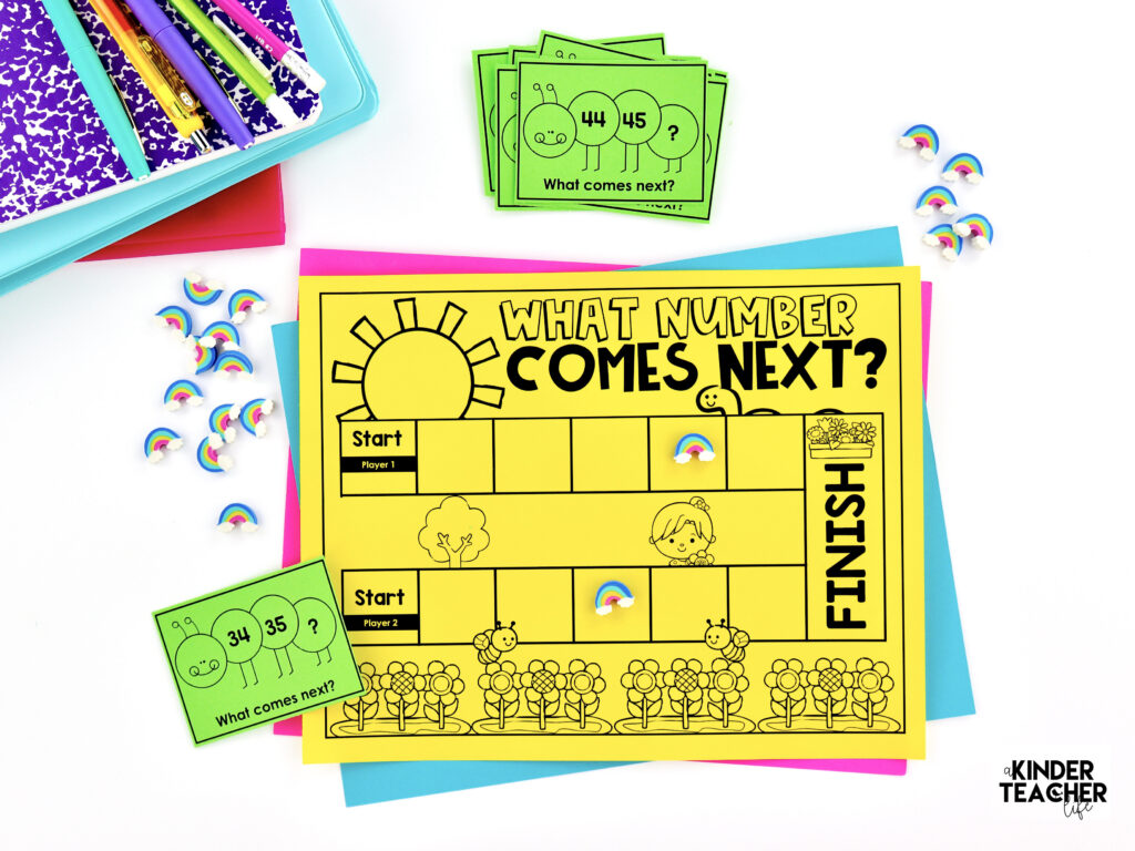 Here are some tips, strategies, and resource to help kindergarten students rote count to 100. 