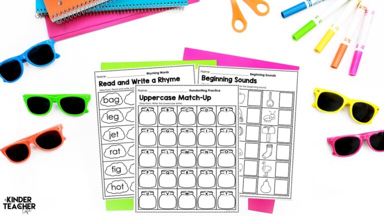 Ways to Prevent the Summer Slide - A Kinderteacher Life