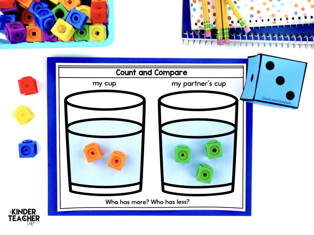 Preschool counting activities and printables 