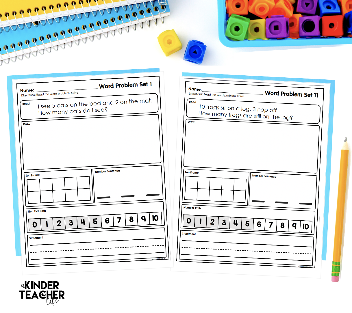 New Math Activity: Decodable Word Problems