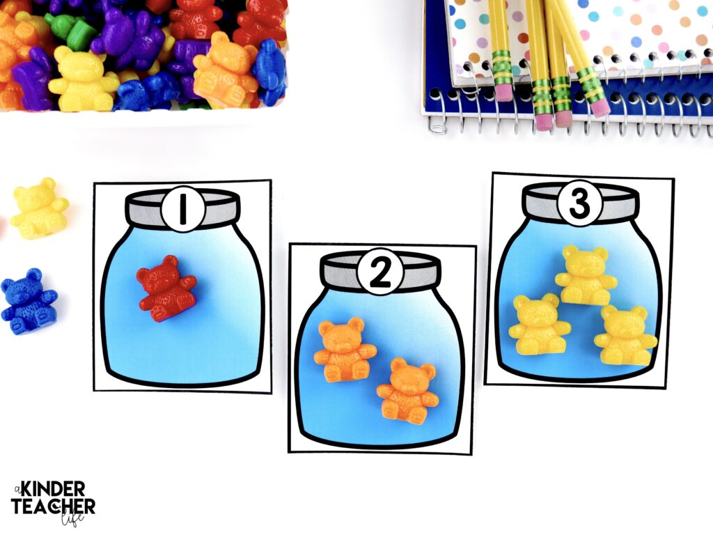 Preschool counting activities and printables 