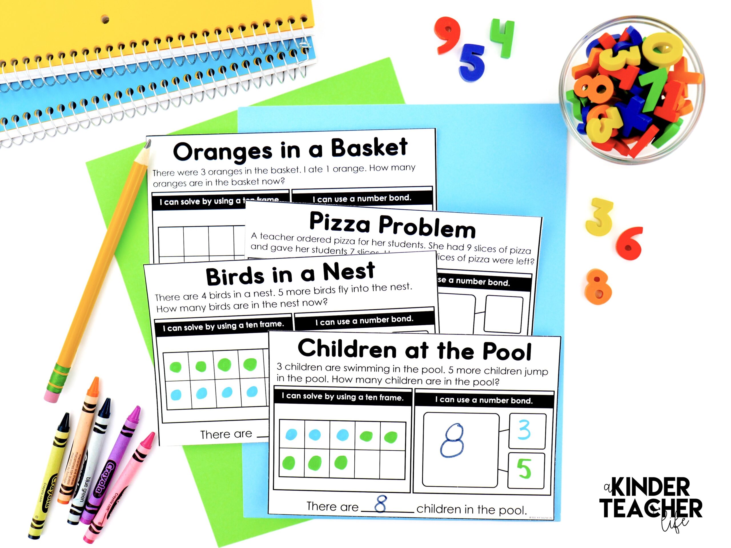 New Math Word Problem Worksheets