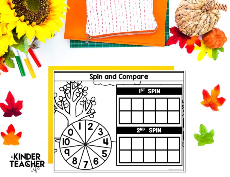 Fall and Halloween-Themed Freebies and Activities - A Kinderteacher Life